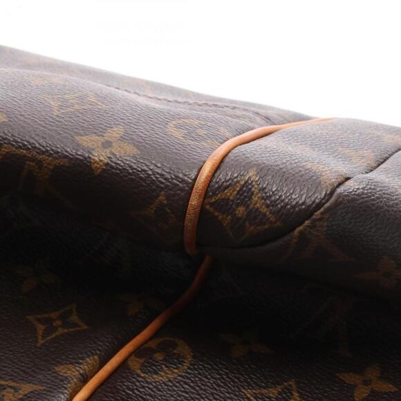 LOUIS VUITTON Brown Monogram Leather Tote Bag - Picture 8 of 8
